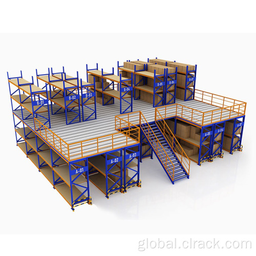 Metal Multi-tier Shelving System Multi-tier Shelving System For Warehouse Storage Factory